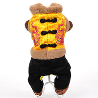 Traditional Chinese Dragon Winter Jumpsuit For Your Furry Little Darling.